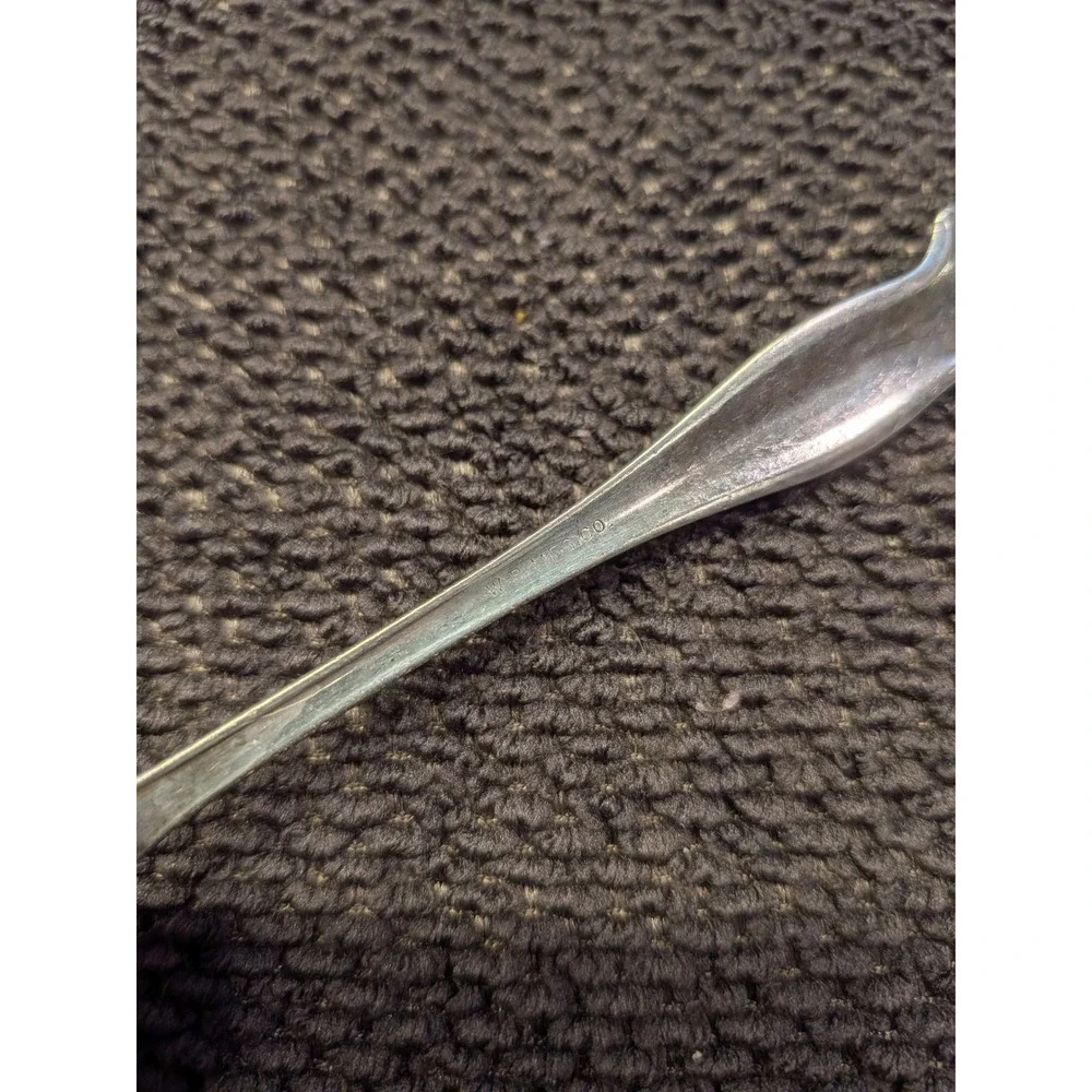 Vintage WM Rogers Victorian Rose Silver Plated Teaspoon Collected Home